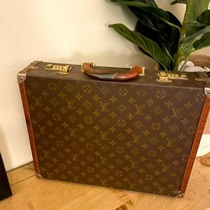 AUTHENTIC Louis Vuitton Monogram Alzar 60 Briefcase